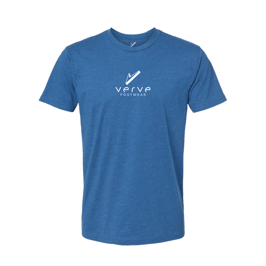 "Verve Footwear" Heather Cool Blue T-Shirt